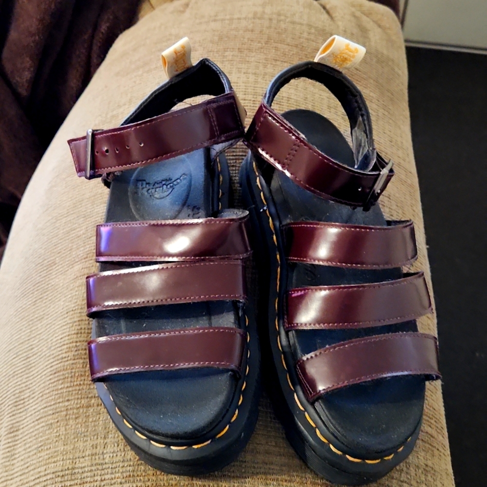 Dr. Martens Vegan Blair Platform Sandals